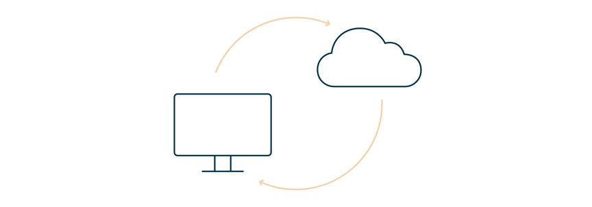 A symbolic representation of the data cloud