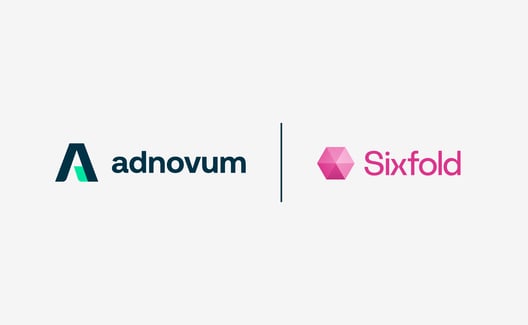 The logos of Adnovum and Sixfold