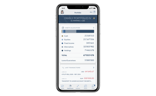 Mobile Banking for Quilvest