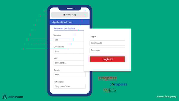 Mobile screen displaying app 