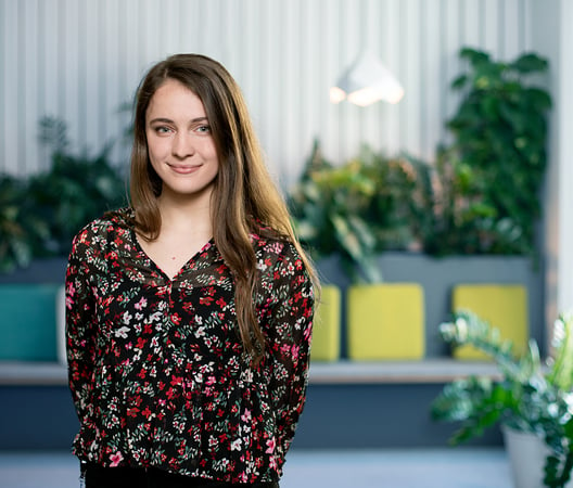 Felícia Kránitz, a professional software engineer at Adnovum