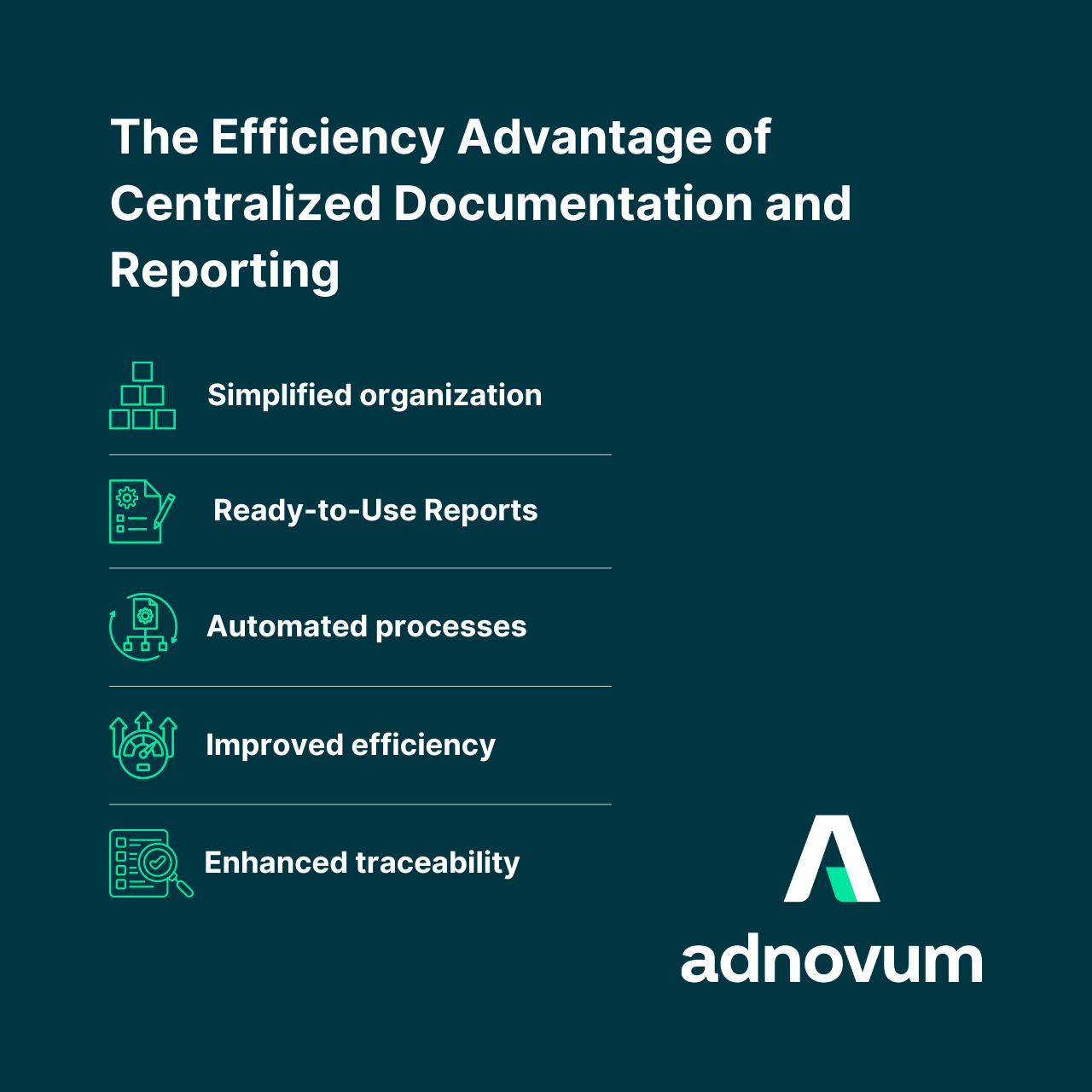 The Efficiency Advantage of Centralized System